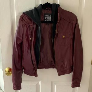 Nollie Faux Leather Jacket